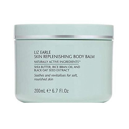 Liz Earle Skin Replenishing Body Balm 200 mL Jar – Intensive Moisturizer for Dry Skin