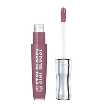 Rimmel Stay Glossy Lip Gloss - Non-Sticky Lightweight Formula for Lip Color and Shine - 200 Tainted Love, 0.18 oz