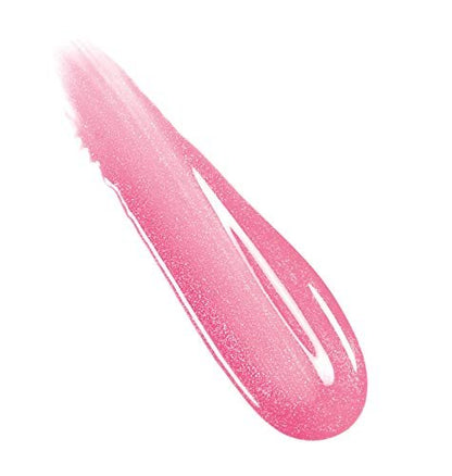 Rimmel Stay Glossy Lip Gloss - Non-Sticky Lightweight Formula for Lip Color and Shine - 140 Flower Power, 0.18 oz