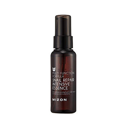 MIZON Snail Line Set – Korean Snail Skincare Essentials Mini Set with Foam Cleanser, Toner, Essence & All in One Cream for Smooth, Moisturized Skin & Fine Wrinkle Improvement