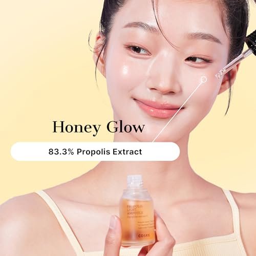 COSRX Propolis Ampoule - Glow Boosting Serum with 73.5% Propolis Extract, 30ml Hydrating Essence for Sensitive Skin, Fine Lines, Uneven Skintone - Korean Skincare - görsel 10