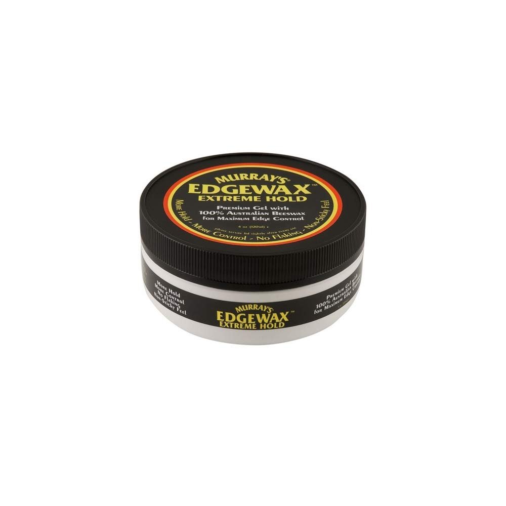 Murray's Edgewax Extreme Hold 4 OZ [2 PACK] - Beard Styling Wax for Men Avelisse