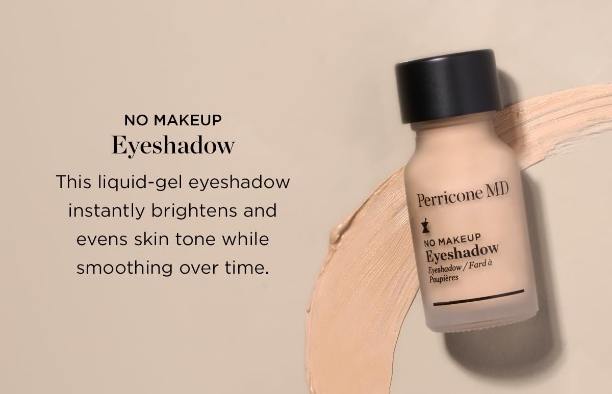 Perricone MD No Makeup Liquid Eyeshadow – Hydrating Serum Texture, Crease-Proof Anti-Aging with Vitamin C – Shade 2, 0.3 fl oz - görsel 5
