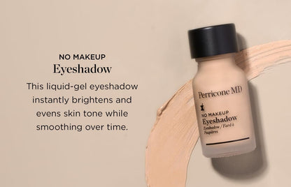 Perricone MD No Makeup Liquid Eyeshadow – Hydrating Serum Texture, Crease-Proof Anti-Aging with Vitamin C – Shade 2, 0.3 fl oz