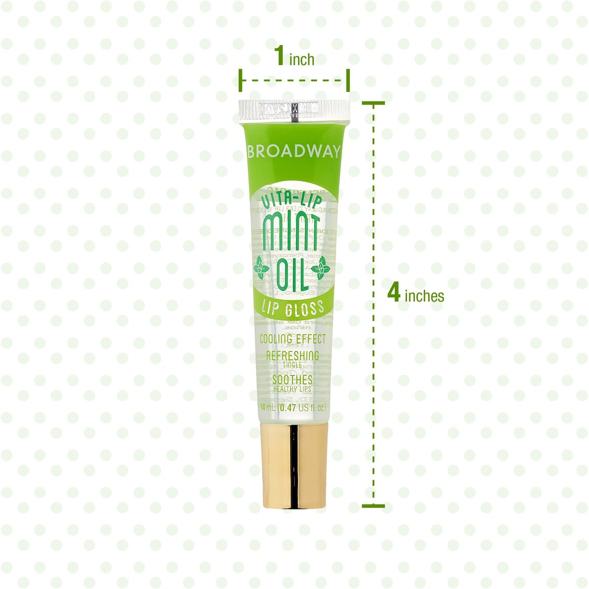 Ruby Kisses Broadway Vita-Lip Clear Lip Gloss 4-Pack: Mint, Rosehip, Coconut Oil, Lip Oil Treatment - Ultra-Hydrating Multi-Vitamin High-Shine Non-Sticky Lip Balm - görsel 13
