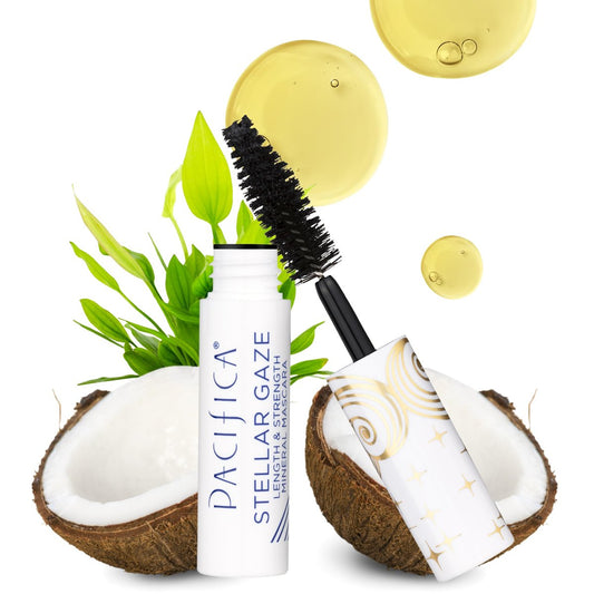 Pacifica Mini Stellar Gaze Mascara – Supernova Black Trial Size, Length & Strength Mineral Mascara, Travel-Friendly, Vegan Ophthalmologist Tested