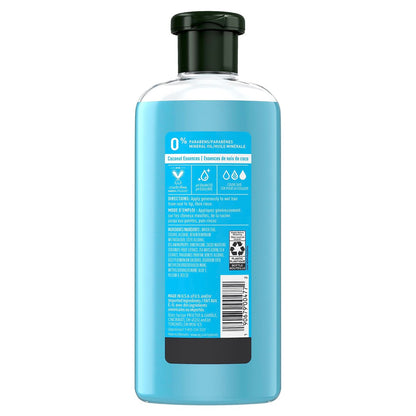 Herbal Essences Hello Hydration Conditioner, Deep Moisture for Hair, 11.7 Fl Oz, Coconut Scent, Paraben Free, Dermatologist Tested, Cruelty Free
