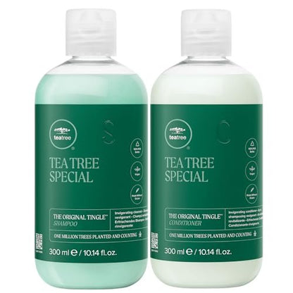 Tea Tree Tingle Special Set - 2-Pack Gift Set for Refreshing Hair Care Avelisse