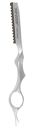 Olivia Garden The Edge Razor – Professional Straight Razor for Precise Shaving & Detailing (1 Count, Aluminum) - görsel 2
