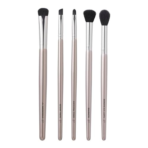 e.l.f. Smoky Eye Brush Kit, 5-Piece Makeup Brush Set for Smoky Eye Looks, Vegan & Cruelty-Free Avelisse