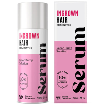 Razor Bump Stopper with Dark Spot Remover - Salicylic Acid After Shave Solution for Ingrown Hairs & Razor Burns, 3 Fl Oz