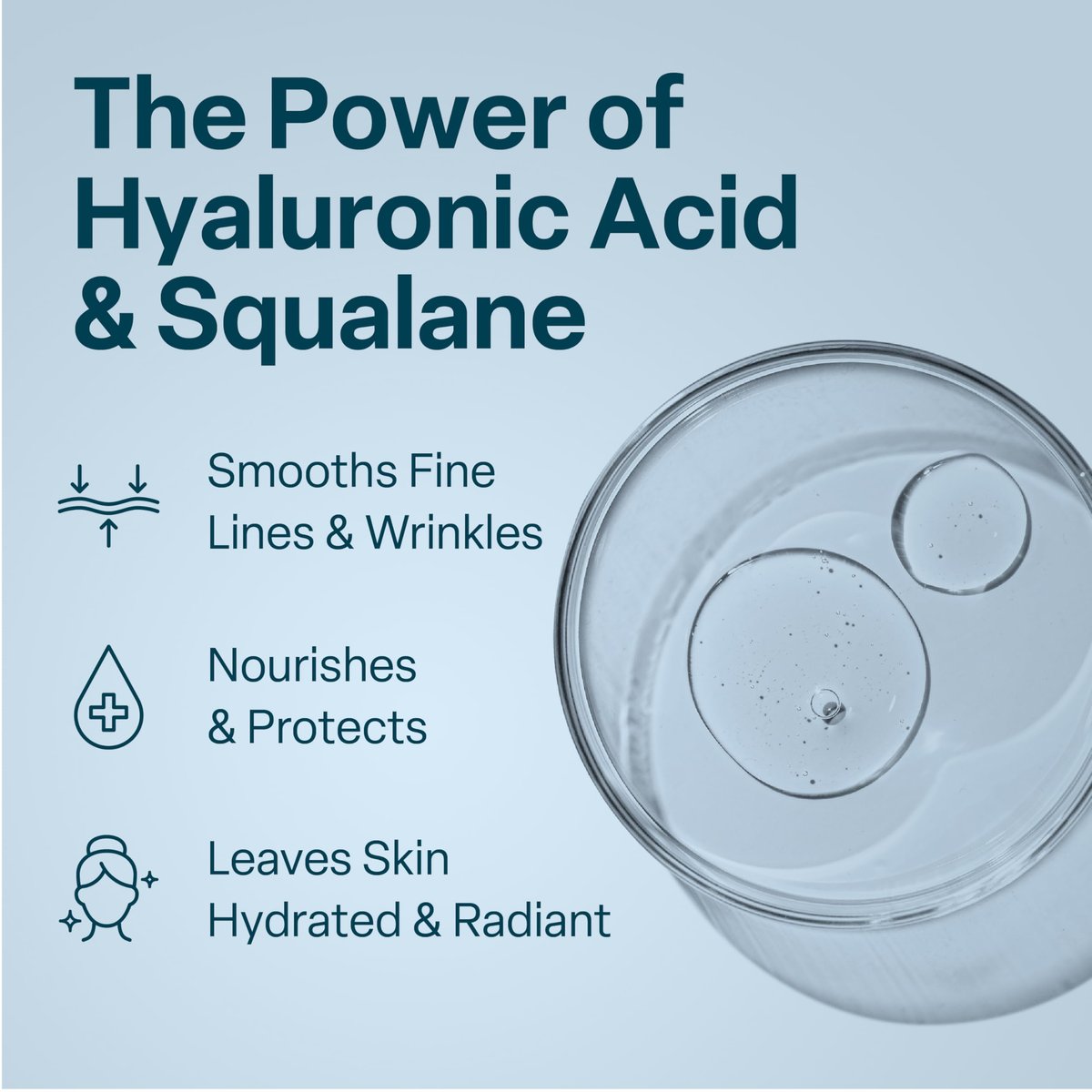 QRxLabs Plant-Based Squalane Face Moisturizer – Hyaluronic Acid Cream & Anti-Aging Face Cream with Vitamin B5 & Rice Protein, 2 Fl Oz Avelisse