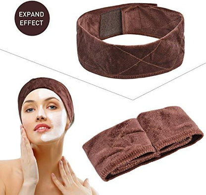 sansheng 3 Pack Wig Grip Band - Velvet Headband Scarf Hair Band, Extra Hold Stretch Cotton Headbands for Women (3 Colors)