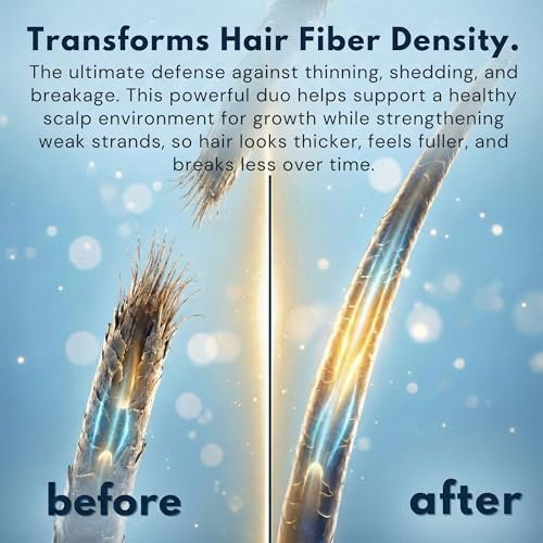 Biotin Shampoo and Conditioner for Thinning Hair Growth - Thickening Shampoo for Hair Loss Treatment - Natural Sulfate Free for Color Treated Hair - Regrowth Treatment for Men Women - 16 oz Each Avelisse