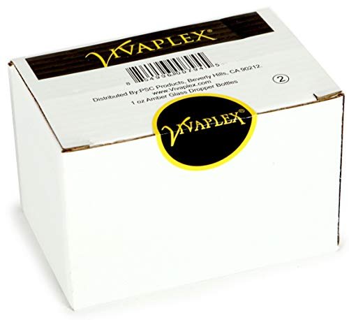 Vivaplex Amber Glass Bottles with Glass Eye Droppers – 4 oz, 2 Pack - görsel 3