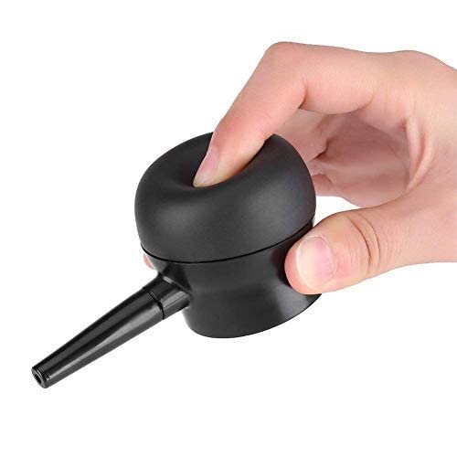Boolavard Hair Fibers Applicator Pump Nozzle - Instantly Thicken Thinning or Balding Hair for Men and Women, Natural Hair Loss Concealer Tool (Black, 1.27 oz) - görsel 4