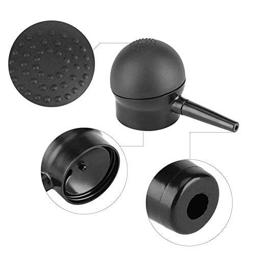 Boolavard Hair Fibers Applicator Pump Nozzle - Instantly Thicken Thinning or Balding Hair for Men and Women, Natural Hair Loss Concealer Tool (Black, 1.27 oz) - görsel 6