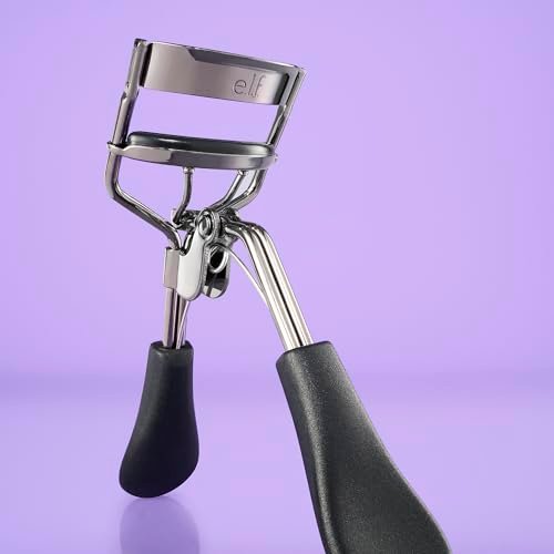 e.l.f. Pro Eyelash Curler – Stainless Steel Lash Curler for Long-Lasting Natural Curl, Ergonomic Design, Includes Replacement Pad, Fits All Eye Shapes - görsel 5