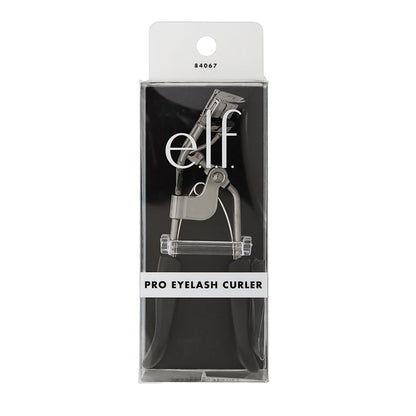 e.l.f. Pro Eyelash Curler – Stainless Steel Lash Curler for Long-Lasting Natural Curl, Ergonomic Design, Includes Replacement Pad, Fits All Eye Shapes