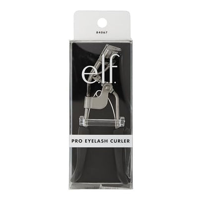 e.l.f. Pro Eyelash Curler – Stainless Steel Lash Curler for Long-Lasting Natural Curl, Ergonomic Design, Includes Replacement Pad, Fits All Eye Shapes