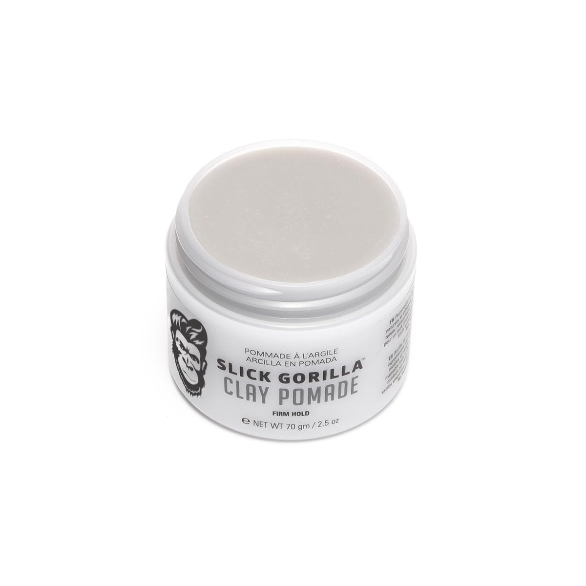 Slick Gorilla Clay Pomade for Men – Firm Hold, Natural Matte Finish, 2.5 oz - görsel 3