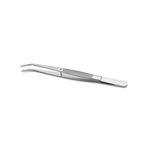 Stainless Steel Tweezers with Curved Serrated Tip, Multipurpose Sewing Machine Tweezers Forceps for Craft Repairing (2 Pcs Set) - görsel 13