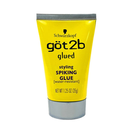 Got2B Glued Styling Spiking Water Resistant Glue Unisex (6-Pack, 1.25 oz each)