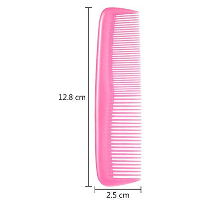 Leinuosen 48-Piece Colorful Hair Combs Set - Plastic Pocket Combs Bulk for Teasing and Styling
