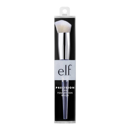 e.l.f. Precision Swirl Foundation Brush - Blends Liquid Foundation Smoothly, Triangular Handle for Control, Vegan & Cruelty-Free Avelisse