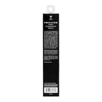 e.l.f. Precision Swirl Foundation Brush - Blends Liquid Foundation Smoothly, Triangular Handle for Control, Vegan & Cruelty-Free Avelisse
