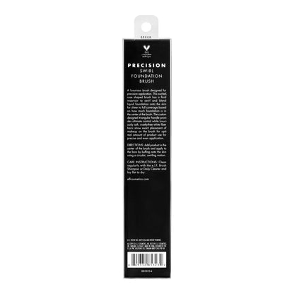 e.l.f. Precision Swirl Foundation Brush - Blends Liquid Foundation Smoothly, Triangular Handle for Control, Vegan & Cruelty-Free Avelisse