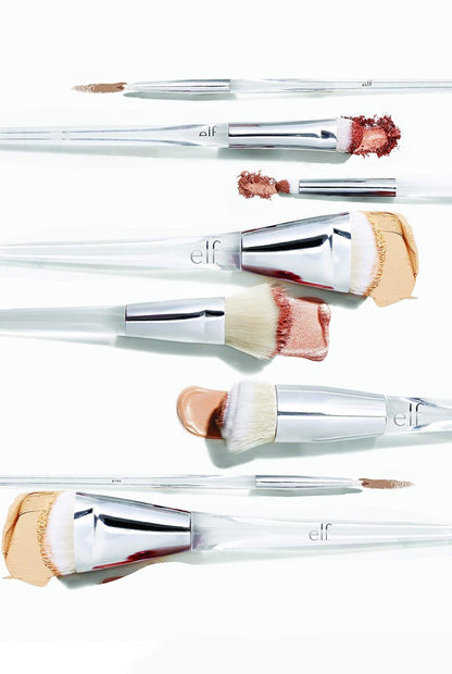 e.l.f. Precision Swirl Foundation Brush - Blends Liquid Foundation Smoothly, Triangular Handle for Control, Vegan & Cruelty-Free Avelisse