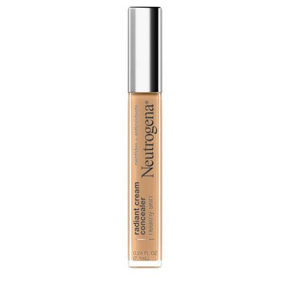 Neutrogena Healthy Skin Radiant Brightening Cream Concealer - Hazelnut Medium 01 (Warm Undertones) - 0.24 oz