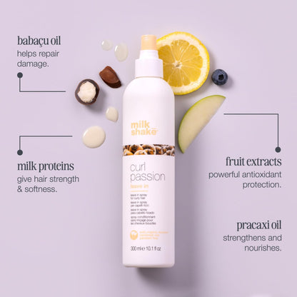 milk_shake Curl Passion Leave-In Conditioner, 10.1 Fl Oz – Define & Hydrate Curls Avelisse