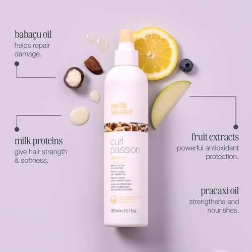 milk_shake Curl Passion Leave-In Conditioner, 10.1 Fl Oz – Define & Hydrate Curls Avelisse
