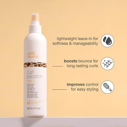 milk_shake Curl Passion Leave-In Conditioner, 10.1 Fl Oz – Define & Hydrate Curls Avelisse