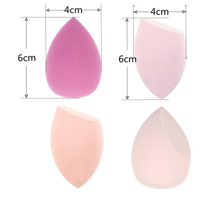 ZHIYE 8-Piece Makeup Sponge Set - Soft Latex-Free Blending Sponges for Flawless Foundation, Concealer & Cream Application