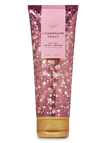 Bath & Body Works Champagne Toast 3-Piece Gift Set: Moisturizing Body Wash, Fine Fragrance Mist & Ultra Shea Body Cream Avelisse