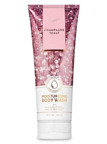 Bath & Body Works Champagne Toast 3-Piece Gift Set: Moisturizing Body Wash, Fine Fragrance Mist & Ultra Shea Body Cream Avelisse