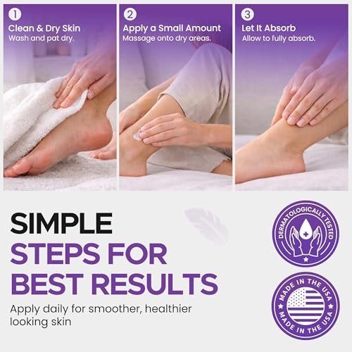BARE 40 PRO 40% Urea Gel with 2% Salicylic Acid, Hyaluronic Acid, Tea Tree Oil & Aloe Vera – Exfoliating & Hydrating Foot and Body Gel for Dry, Rough Skin, 4oz Jar, Made in USA Avelisse