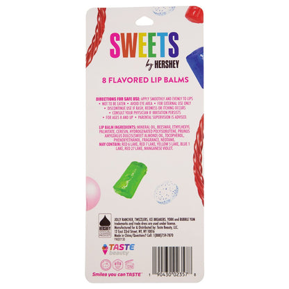 Taste Beauty Sweets by Hershey 8 Flavored Lip Balms - Assorted Tastes Avelisse