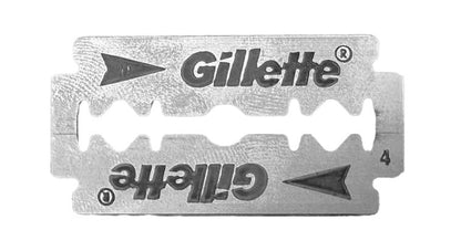 Gillette Double Edge Platinum Safety Razor Blades for Men – 50 Count Stainless Steel Refill Blades Avelisse