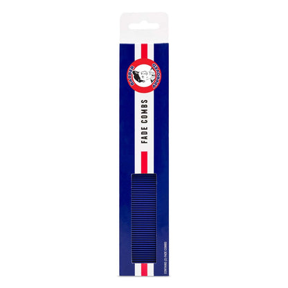 JOHNNY B. Get Faded Anti-Static Heat Resistant Professional Hair Combs (2-Pack) - Blue Avelisse