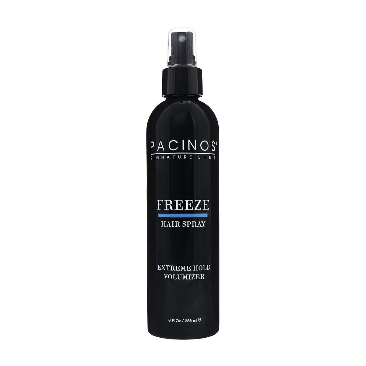 Pacinos Freeze Hair Spray - Extra Hold Texture Spray for All Hair Types - Professional Hair Setting & Finishing Spray for Maximum Volume, 8 Fl Oz Avelisse