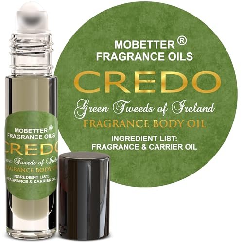 MOBETTER FRAGRANCE OILS Credo Green Tweeds of Ireland Fragrance Body Oil - 0.33 Fl Oz Avelisse