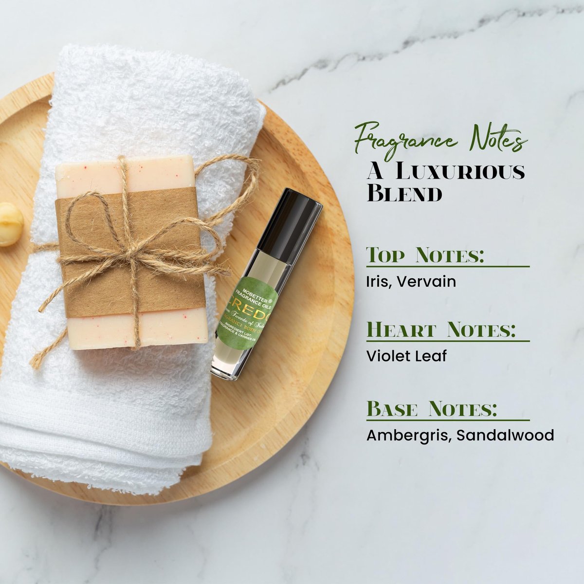 MOBETTER FRAGRANCE OILS Credo Green Tweeds of Ireland Fragrance Body Oil - 0.33 Fl Oz Avelisse