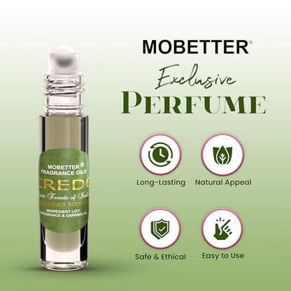 MOBETTER FRAGRANCE OILS Credo Green Tweeds of Ireland Fragrance Body Oil - 0.33 Fl Oz Avelisse