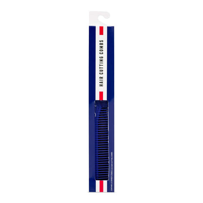 JOHNNY B. Professional 4 Pack Carbon Cutting & Styling Combs - Blue Avelisse