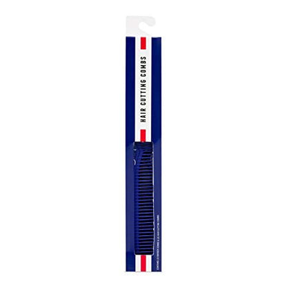 JOHNNY B. Professional 4 Pack Carbon Cutting & Styling Combs - Blue Avelisse