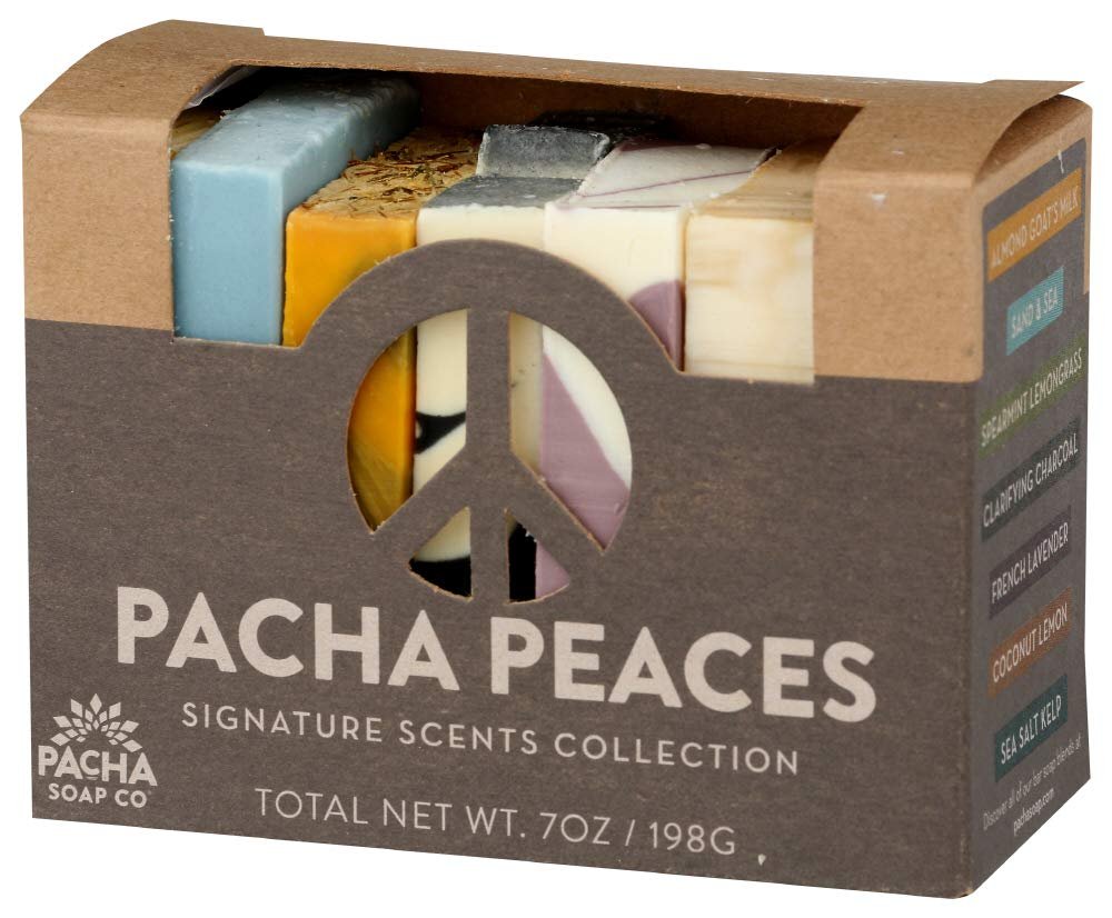 Pacha Soap Calm Peaces Bar Soap - 7 oz, Multicolor Avelisse